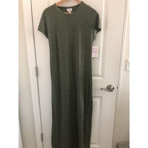 Lularoe olive green XS Maria